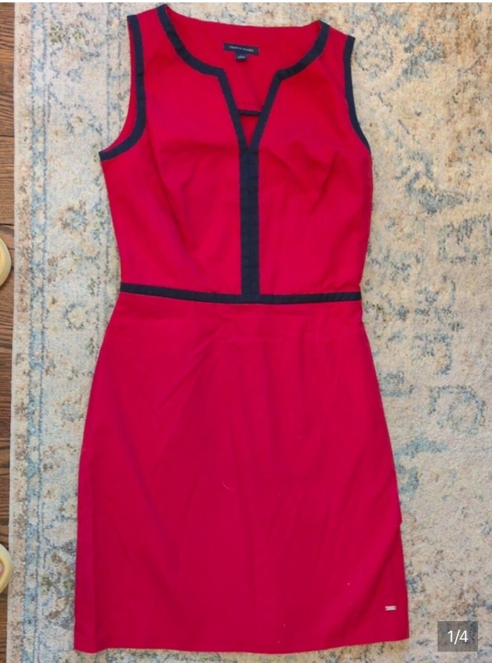 Tommy Hilfiger Red Dress with Pockets!